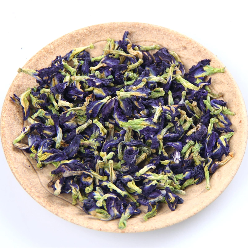 Wholesale Dried Butterfly Pea Flower Herbal Slimming Tea High Quality Organic Blue Tea