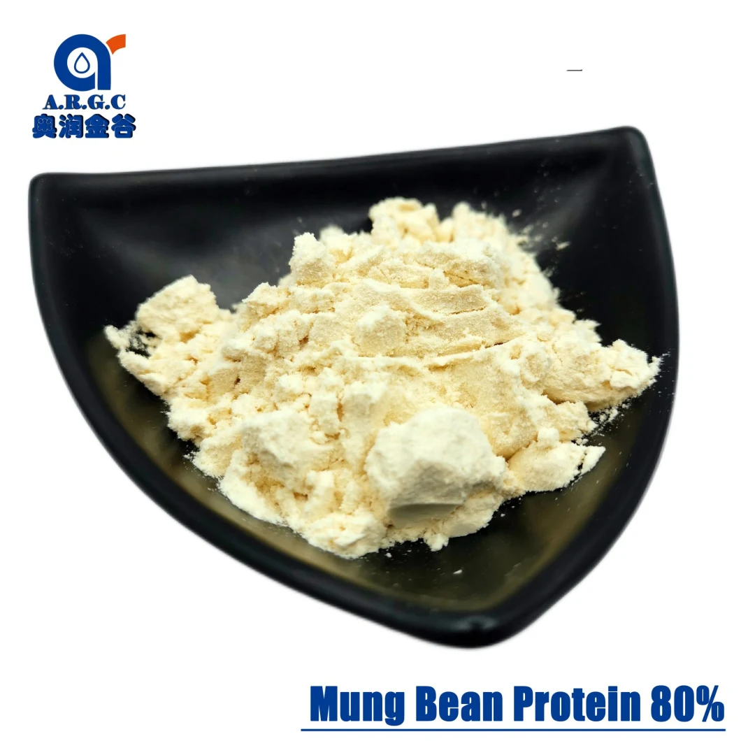 Professional Production Mung Bean Protein Isolate Organic Healthy Plant Protein Powder