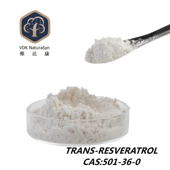 Extracto de Knotweed gigante CAS 501-36-0 Pure 99 Trans-Resvertrol Healthcare Supplements