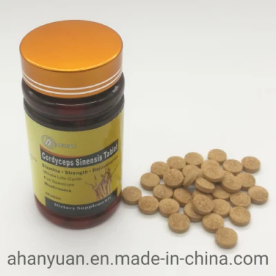 Cordyceps Sinensis Tabletas Complemento alimenticio saludable