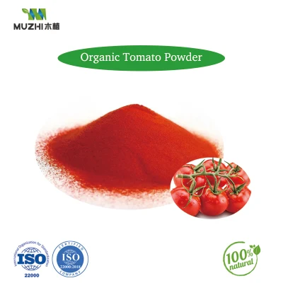 Fabricante de polvo vegetal en polvo de tomate orgánico al por mayor con el mejor precio